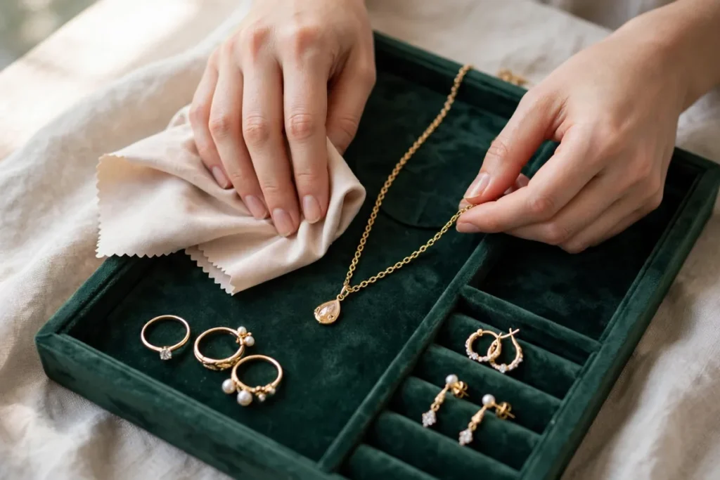 jewellery care cleaning gold guide